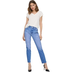 Onlfree S/s Modal V-Neck  Noos Kadın T-Shirt - 15287041