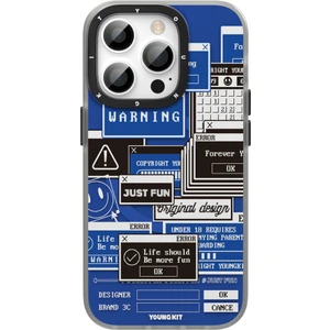 iPhone 14 Pro Max Uyumlu Kılıf Magsafe Şarj Özellikli Youngkit Code Case Serisi Kapak