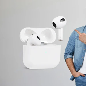3.  nesil Bluetooth Kulaklık Kablosuz Kulaklık iPhone ve Tüm Telefonlarla Uyumlu Bluetooth Kulaklık Kablosuz