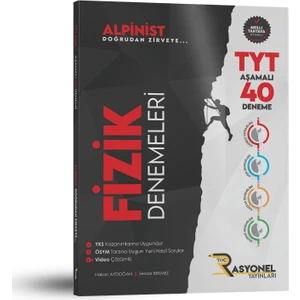 Rasyonel Yayınları TYT Fizik 40'lı Deneme Seti (Alpinist Serisi)