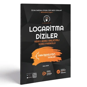 Navigasyon Yayınları 2023 Logaritma Diziler Video Konu Anlatımlı Soru Bankası