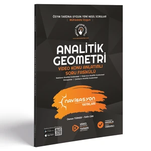Navigasyon Yayınları 2024 Analitik Geometri Video Konu Anlatımlı Soru Bankası