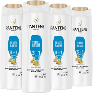 Şampuan Pro-V Temel Bakım 3'ü 1 Arada 350 ml x 4
