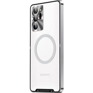 Samsung Galaxy NOTE20 Için Ultra 4g Anti-Drop Telefon Kapağı Tpu Geri + Elektrokaplama Metal Kenarı Entegre Lens Koruma Mat Kılıfı (Yurt Dışından)