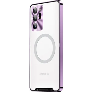 Samsung Galaxy NOTE20 Için Ultra 4g Anti-Drop Telefon Kapağı Tpu Geri + Elektrokaplama Metal Kenarı Entegre Lens Koruma Mat Kılıfı (Yurt Dışından)