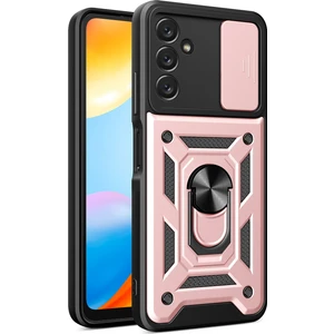 Samsung Galaxy A14 5g Pc+Tpu Hibrit Arka Kapak Ring Slide Slayt Kapak Kamera Koruma Koruma Koruyucu Telefon Kılıfı (Yurt Dışından)