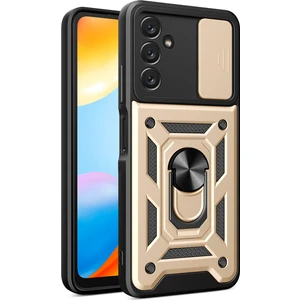 Samsung Galaxy A14 5g Pc+Tpu Hibrit Arka Kapak Ring Slide Slayt Kapak Kamera Koruma Koruma Koruyucu Telefon Kılıfı (Yurt Dışından)