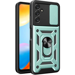 Samsung Galaxy A14 5g Pc+Tpu Hibrit Arka Kapak Ring Slide Slayt Kapak Kamera Koruma Koruma Koruyucu Telefon Kılıfı (Yurt Dışından)