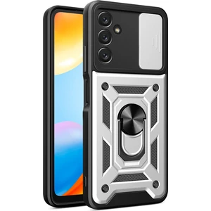 Samsung Galaxy A14 5g Pc+Tpu Hibrit Arka Kapak Ring Slide Slayt Kapak Kamera Koruma Koruma Koruyucu Telefon Kılıfı (Yurt Dışından)