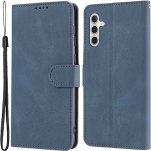 Samsung Galaxy A14 Için 5g Pu Deri Telefon Kılıfı Manyetik Toka Stand Cüzdan Iç Tpu Kapak Kayış (Yurt Dışından)