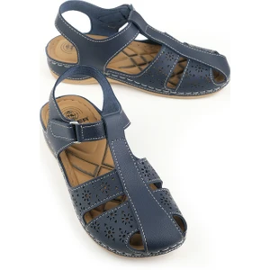 Yazlık Kadın Pu Ayarlanabilir Sandalet