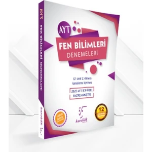 Karekök Yayıncılık 2023 AYT Fen Bilimleri Testi Denemeleri