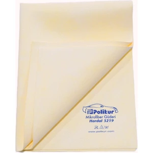 Mikrofiber Güderi Kurulama Bezi (Hardal) 3 Adet