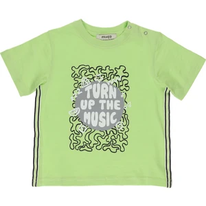 Erkek Bebek Baskılı Kısa Kollu T-Shirt