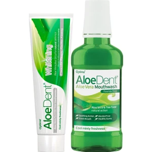 Aloe Dent Aloevera Ekstra Diş Macunu 100ML+ Ağız Kokusu Önleyici Ağız Bakım Suyu 250ML