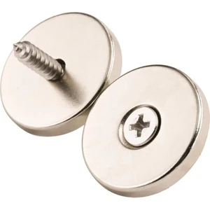 TR Magnet Çap: 10 Mm, Delik Çapı:6,3/3 Kalınlık : 5 mm Havşa Delikli Neodyum Mıknatıs
