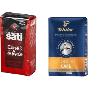Les Cafes Sati Corsé & Intense Filtre Kahve 250GR+PROFESIONEL Special Filtre Kahve 250 gr