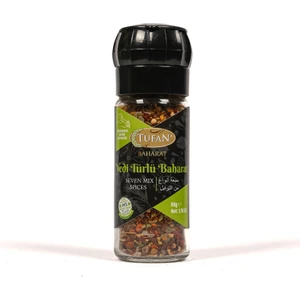 7 Türlü Baharat(Cam Değirmen Kapak) 50 gr