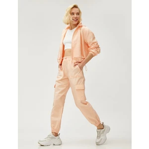 Paraşüt Jogger Pantolon Cepli Beli Lastikli