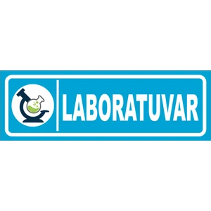 Vizyon Trafik Laboratuvar Levhası 10X30 Sticker
