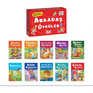 Bıcırık Yayınları Çocuk Yayınları  Çocuk 2.sınıf Arkadaş Öyküler (10 Kitap+Soru Kitapçığı)