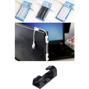 Ev ve Ofis Için 20'li Yapışkanlı Kablo Düzenleyici ve Toplayıcı