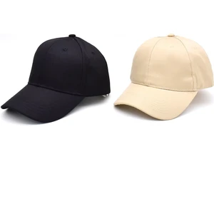 Unisex Ayarlanabilir Spor Basic Kep Şapka | Siyah Bej 2li Paket