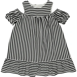 Kız Çocuk Çizgili Elbise10