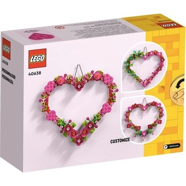 LEGO Iconic 40638 Dekoratif Kalp Sevgililer Günü (254 Parça) Fiyatı
