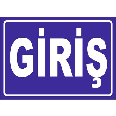 Vizyon Trafik Giriş Levhası Ytr 005 Fiyatı - Taksit Seçenekleri