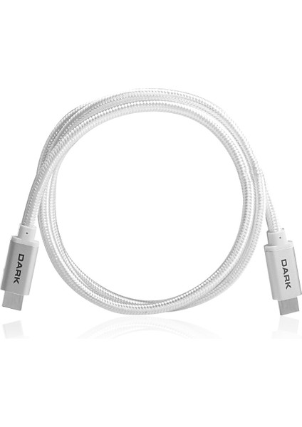 1m USB Type-C 240W Pd Ultra Hızlı Şarj ve 480MBPS Örgülü Kablo (DK-CB-USB240PD100)