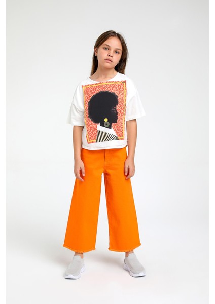 Kız Çocuk Baskılı Tshirt10