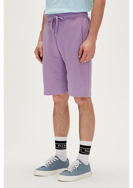 Crux Sweatshorts Lavanta Mor Erkek Şort