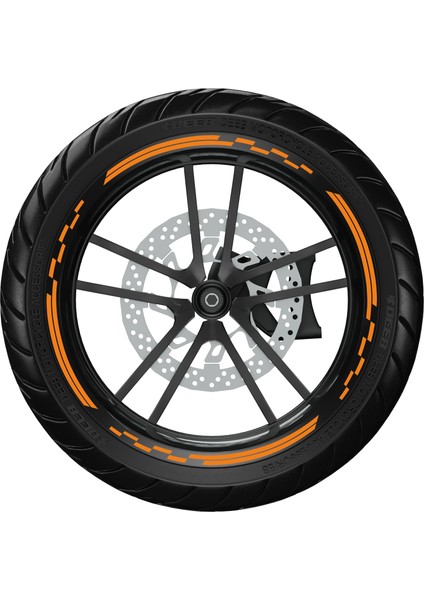 Motogp Jant Şeridi Reklektif Turuncu