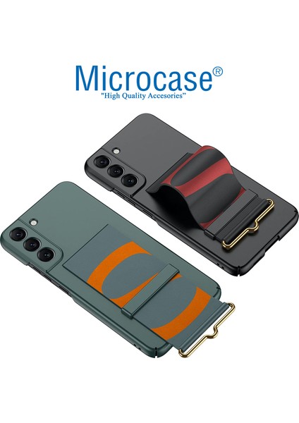 Samsung Galaxy S22 Parmak Tutuculu Kayış Askılı Plastik Kılıf - AL3565 indirimleri