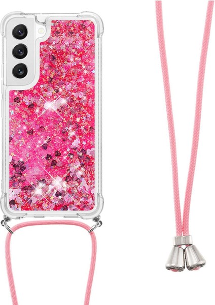 For Samsung Galaxy S23 Için Yb Quicksand Serisi-4 Plus Clear Sparkle Hareketli Quicksand Case Yumuşak Tpu Koruyucu Telefon Kapağı Lanyard ile (Yurt Dışından) fiyatları
