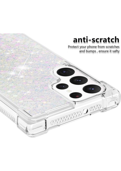 For Samsung Galaxy S23 Ultra Glitter Için Seri-1 Serisi-1 Serisi ve Akış Akıcı Kılıf Akışlı Kılıf Yumuşak Tpu Anti-Çizelge Koruyucu Telefon Kapağı (Yurt Dışından) modelleri