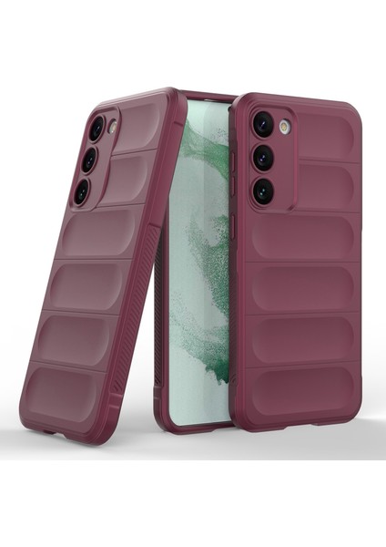 For Samsung Galaxy S23 Için Artı Artı Anti-Damla Engebeli Cep Telefonu Kasası Şok Geçirmez Tpu Arka Kapak Koruyucusu (Yurt Dışından) fiyatları