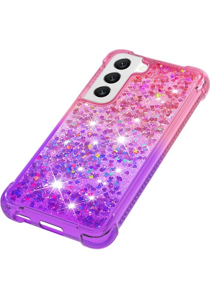 For Samsung Galaxy S23 Için Yb Quicksand Serisi-3 Plus Gradyan ve Sıvı Akan Sıvı Akan Işıltı Kabuğu Anti-Çizik Tpu Arka Kapak (Yurt Dışından) indirimleri