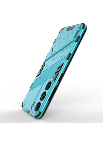 For Samsung Galaxy S23 Plus Için Cep Telefonu Kılıfı, Kickstand Hard Pc + Yumuşak Tpu Anti-Drop Hibrit Koruyucu Kapak (Yurt Dışından) fırsatları