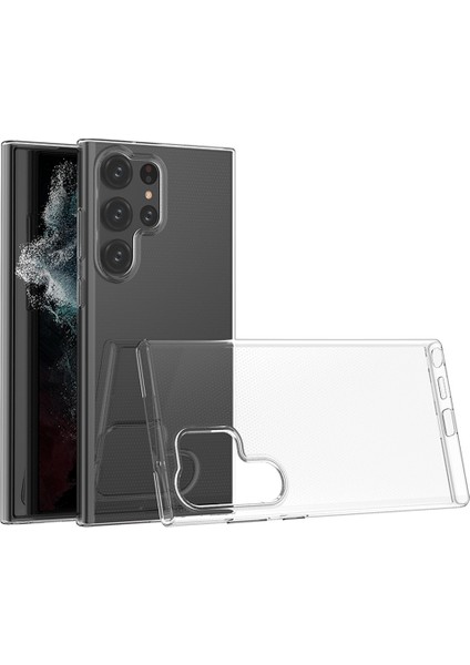 For Samsung Galaxy S23 Için Ultra Şeffaf Yumuşak Tpu Telefon Kılıfı Ultra Ince Scratch Anti-Drop Arka Kapak (Yurt Dışından)