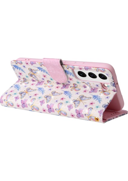 For Samsung Galaxy S23 Pu Deri Deri Şok Geçirmez Telefon Stand Kılıfı Şık Lake Rfıd Engelleme Cüzdan Kapağı (Yurt Dışından) indirimleri