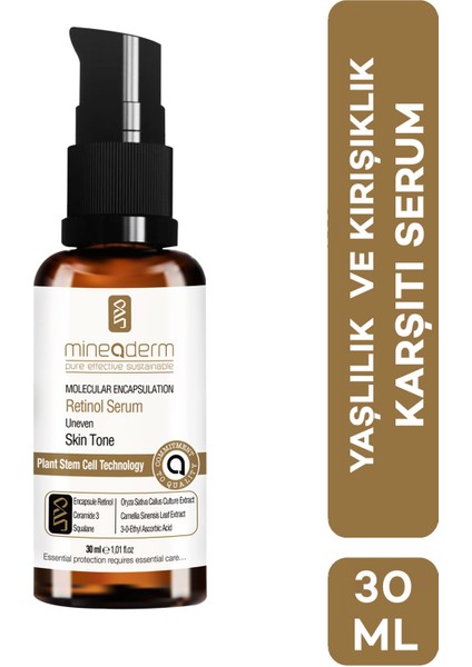 Molecular Encapsulation Retinol Serum / Yaşlılık ve Retinol Serum