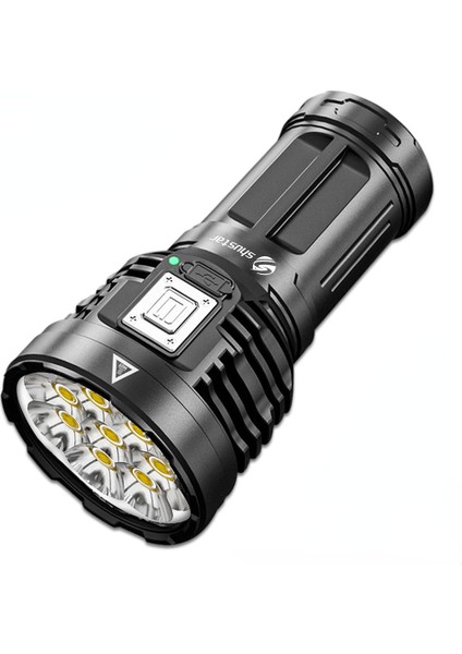 8led Super Parlak Parlak Güçlü LED Yangın Işık Yeniden Yüklenebilir (Yurt Dışından)