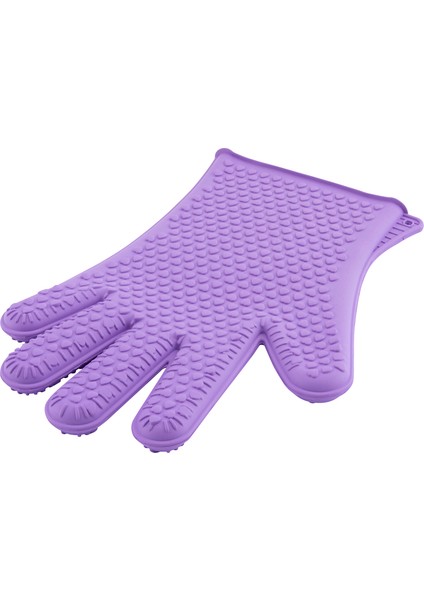 SL25 Lila Renk Beş Parmak Eldiven