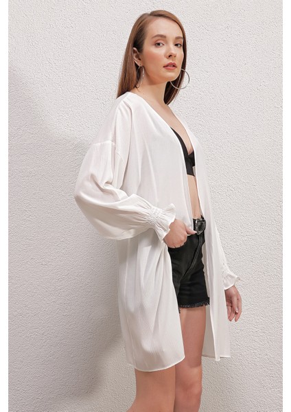 5882 Salaş Kimono - Beyaz fiyatları