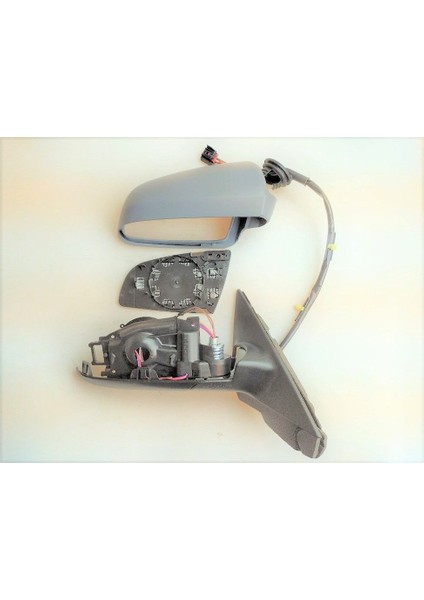 Audi A3 5d Ayna Elektrikli Isıtmalı Astarlı 5 Kapı Sağ 2003-2008,8P1858532D01C