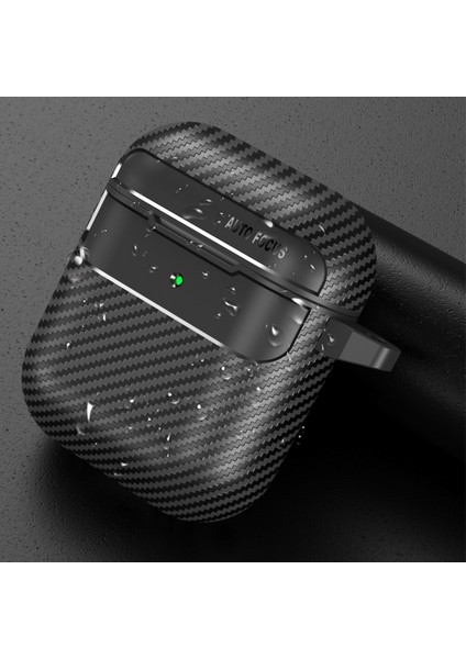 Şarj Kılıflı Aırpod'lar (2016) / (2019) / Kablosuz Şarj Kılıflı Earphone (2019) Karbon Fiber Tpu Çizgiye Karşı Çizgiye Karşı Kılıf Kablosuz Kulaklık Tam Koruma Kapağı (Yurt Dışından) indirimleri