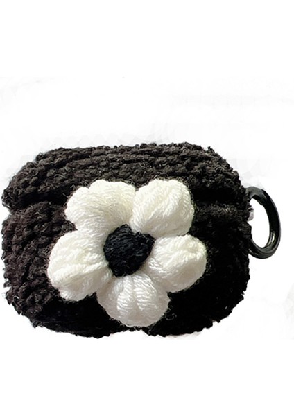 Earphone Için 3 Yumuşak Kalıp Tpu Kapak Retro Çiçek Tasarımı Kış Sıcak Bluetooth Kulaklık Koruyucu Kılıf Halka Tokası ile (Yurt Dışından)