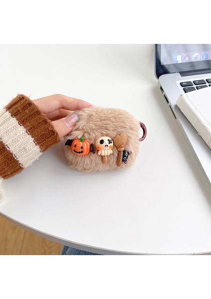 Earphone 3 Için Yumuşak Kalıplı Kulaklık Kapağı 3, Anti-Fall Tpu Küçük Hayalet Kafatası Kulaklık Kılıfı (Yurt Dışından) fiyatları